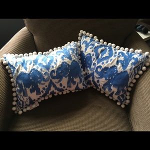 NWOT - 2 PB Lilly Pulitzer elephant pillows